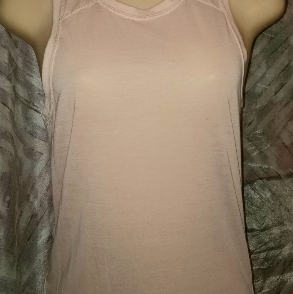 Sweaty Betty seize small pink tank top